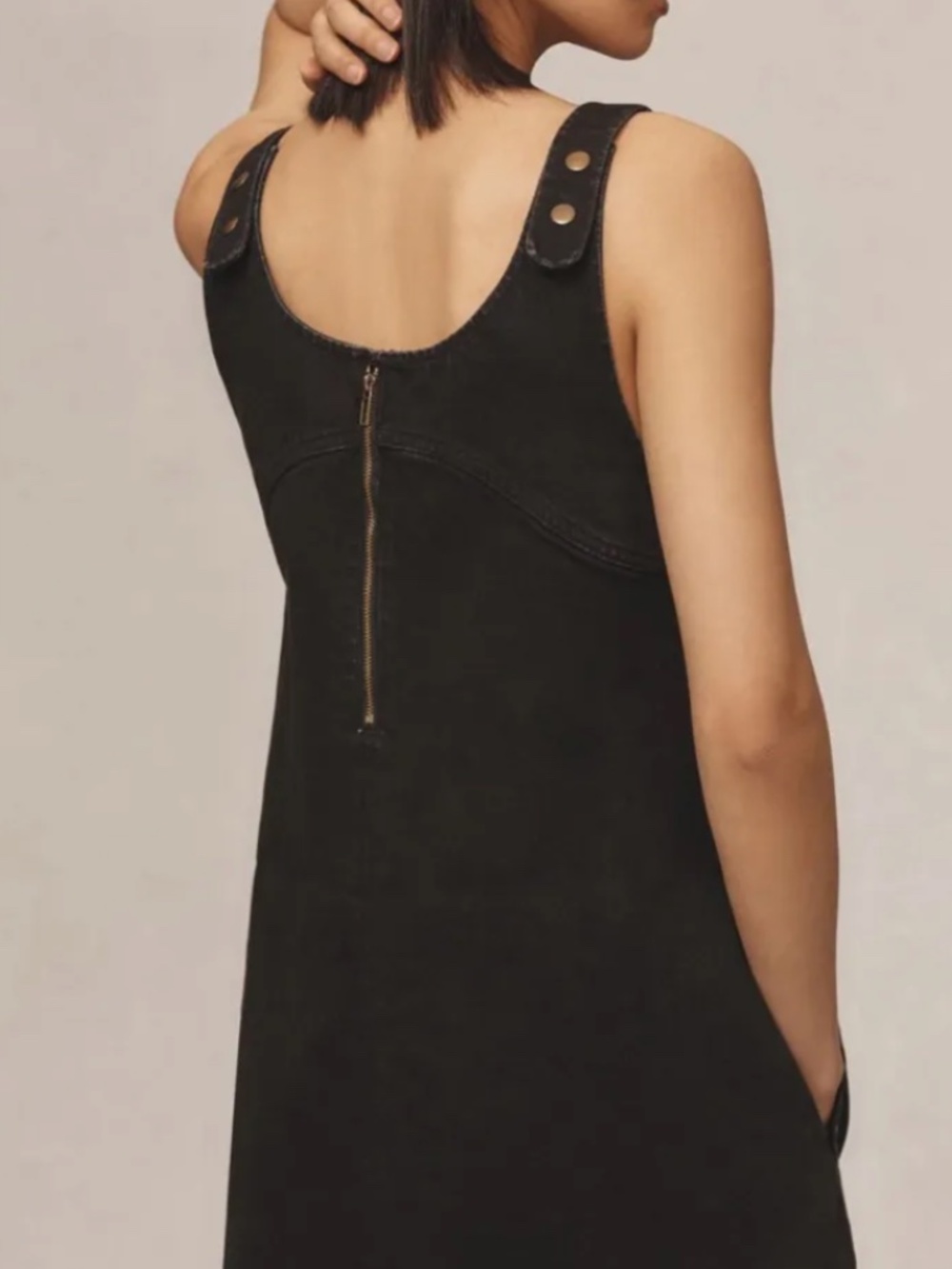 Anthropologie Pilcro Denim Shift Dress | Size 4 - Picture 3 of 6
